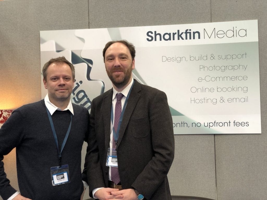 Sharkfin Media at the Cornwall Business Show 2018